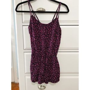 American Eagle Floral Romper